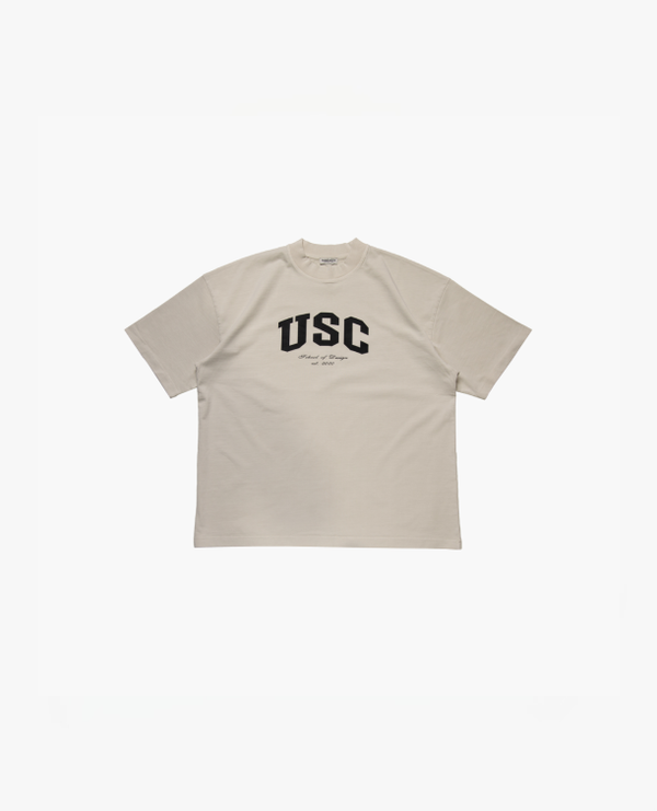 USC T-SHIRT - STONE