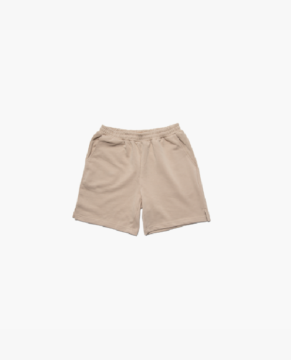 SWEAT SHORTS - SAND